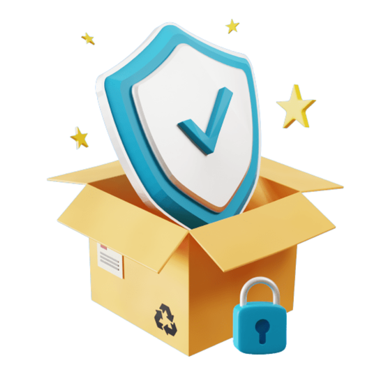 Envío cien por cien asegurado.